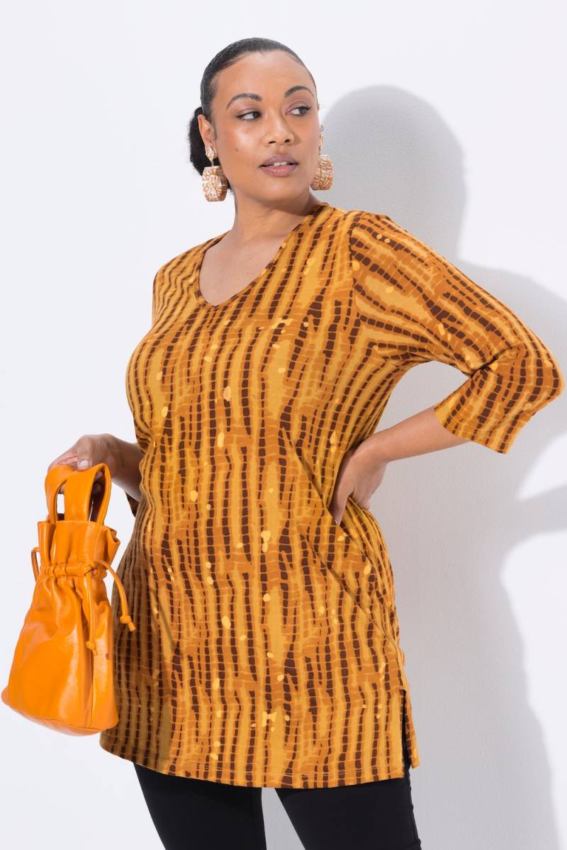 Große Größen Longshirt, Damen, gelb, Größe: 46/48, Baumwolle, Ulla Popken Große Größen Longshirt, Damen, gelb, Größe: 46/48, Baumwolle, Ulla Popken von Ulla Popken