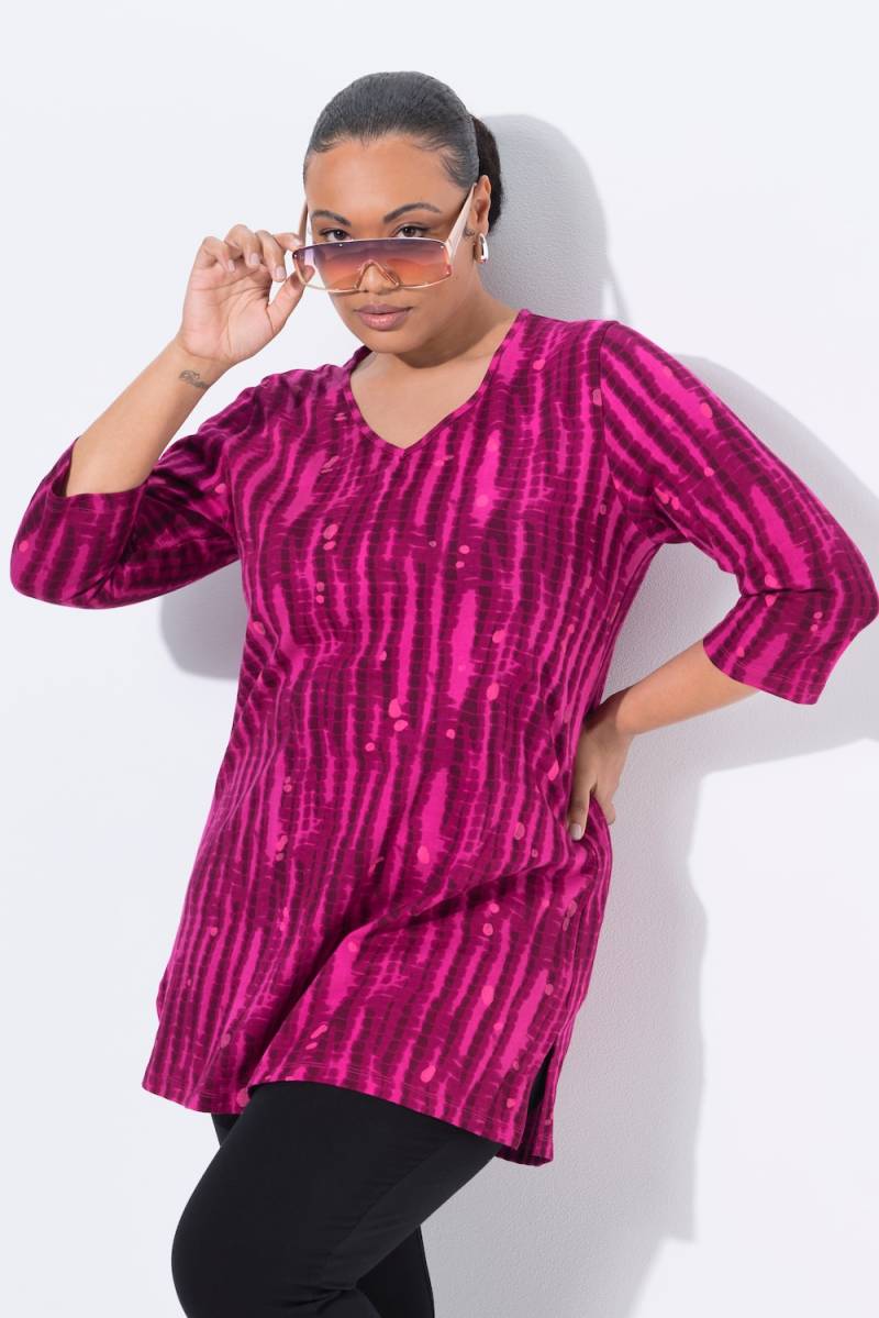 Große Größen Longshirt, Damen, rosa, Größe: 62/64, Baumwolle, Ulla Popken von Ulla Popken