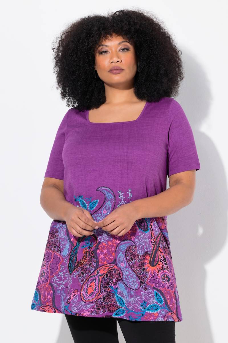 Große Größen Longshirt, Damen, rosa, Größe: 66/68, Baumwolle, Ulla Popken von Ulla Popken