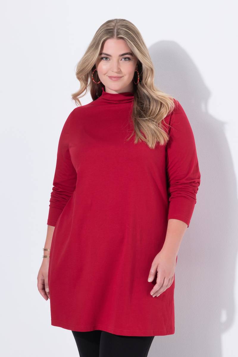 Große Größen Longshirt, Damen, rot, Größe: 46/48, Baumwolle, Ulla Popken von Ulla Popken