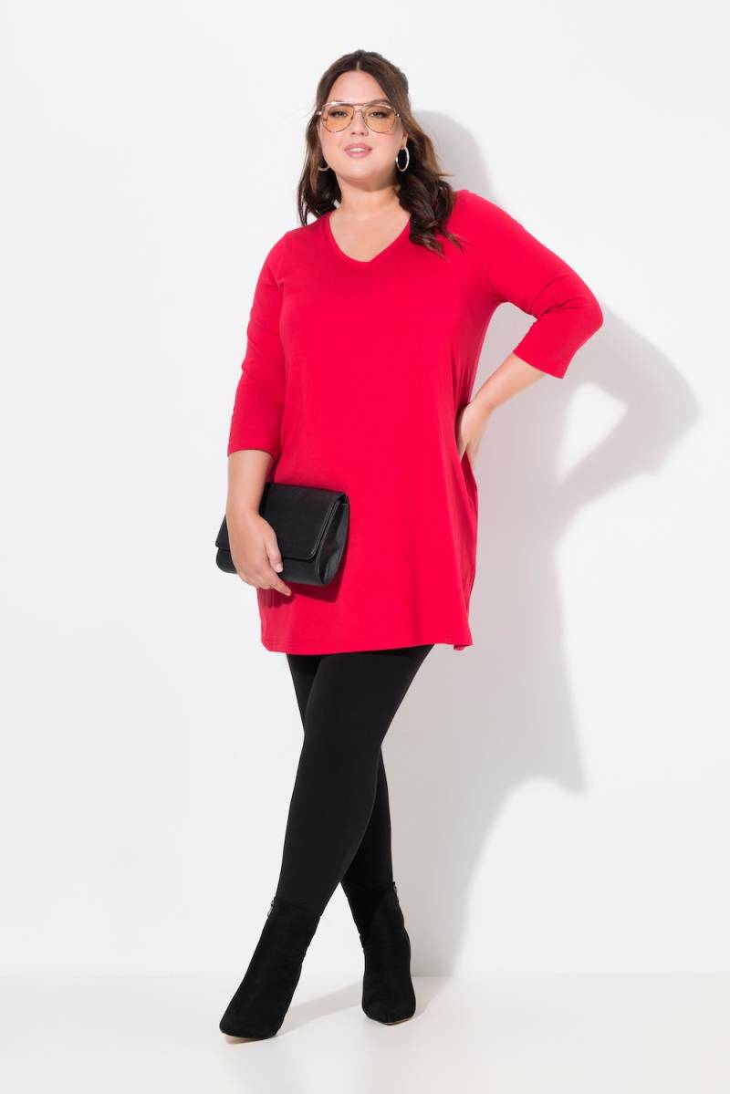 Große Größen Longshirt, Damen, rot, Größe: 54/56, Baumwolle, Ulla Popken Große Größen Longshirt, Damen, rot, Größe: 54/56, Baumwolle, Ulla Popken von Ulla Popken