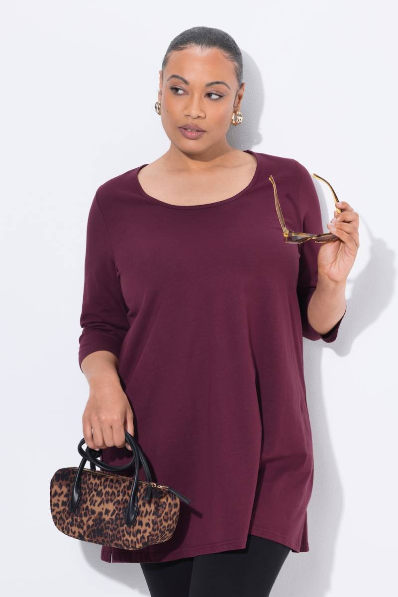 Große Größen Longshirt, Damen, rot, Größe: 58/60, Baumwolle, Ulla Popken von Ulla Popken