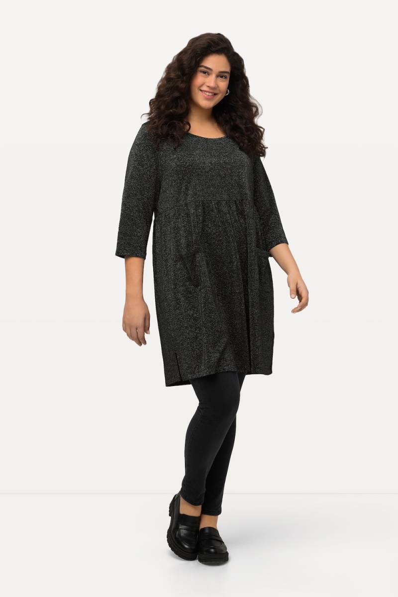 Große Größen Longshirt, Damen, schwarz, Größe: 46/48, Viskose/Metallische Fasern, Ulla Popken Große Größen Longshirt, Damen, schwarz, Größe: 46/48, Viskose/Metallische Fasern, Ulla Popken von Ulla Popken