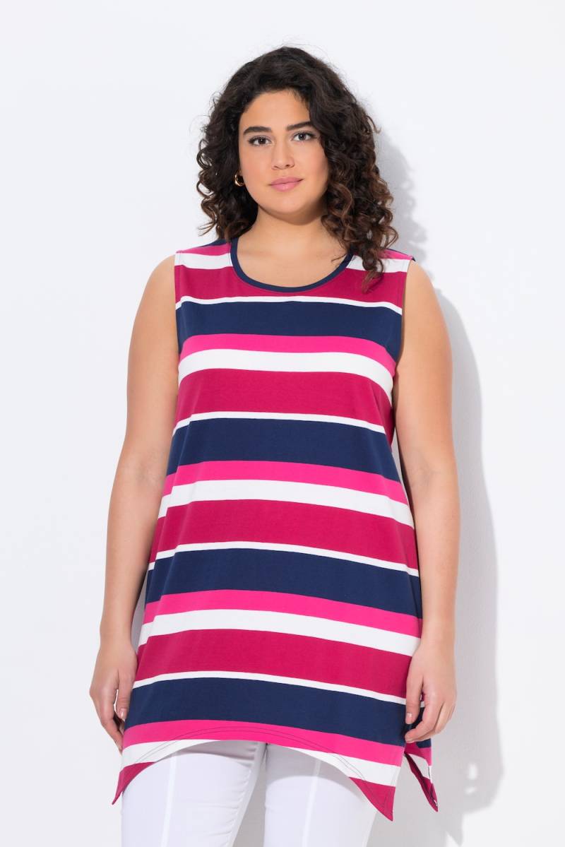 Große Größen Longtop, Damen, blau, Größe: 58/60, Baumwolle, Ulla Popken von Ulla Popken