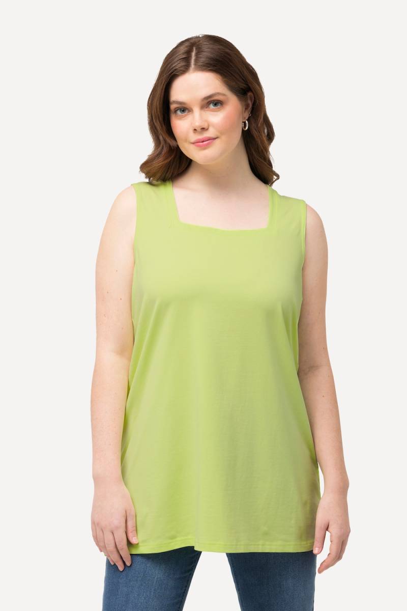 Große Größen Longtop, Damen, grün, Größe: 50/52, Baumwolle, Ulla Popken von Ulla Popken