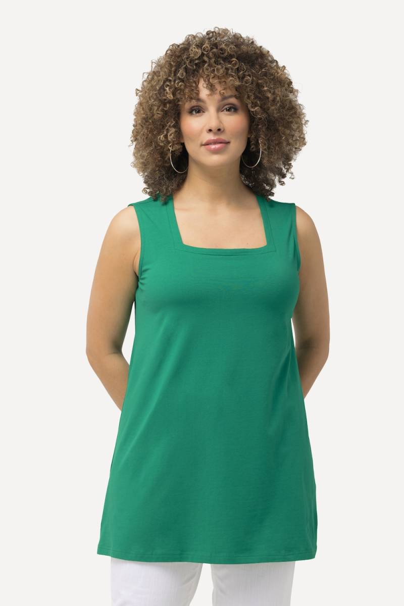 Große Größen Longtop, Damen, grün, Größe: 54/56, Baumwolle, Ulla Popken von Ulla Popken