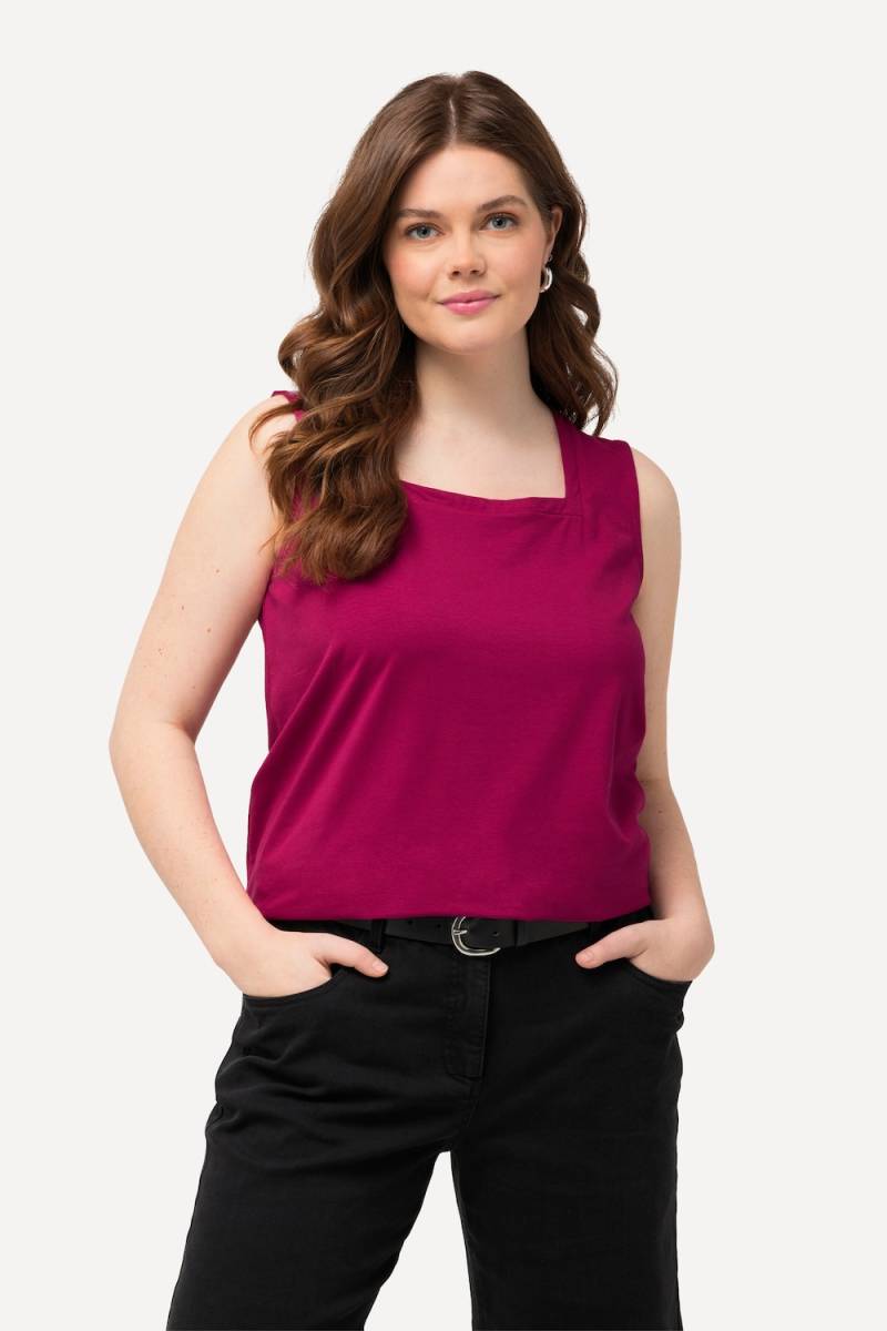 Große Größen Longtop, Damen, rosa, Größe: 62/64, Baumwolle, Ulla Popken von Ulla Popken