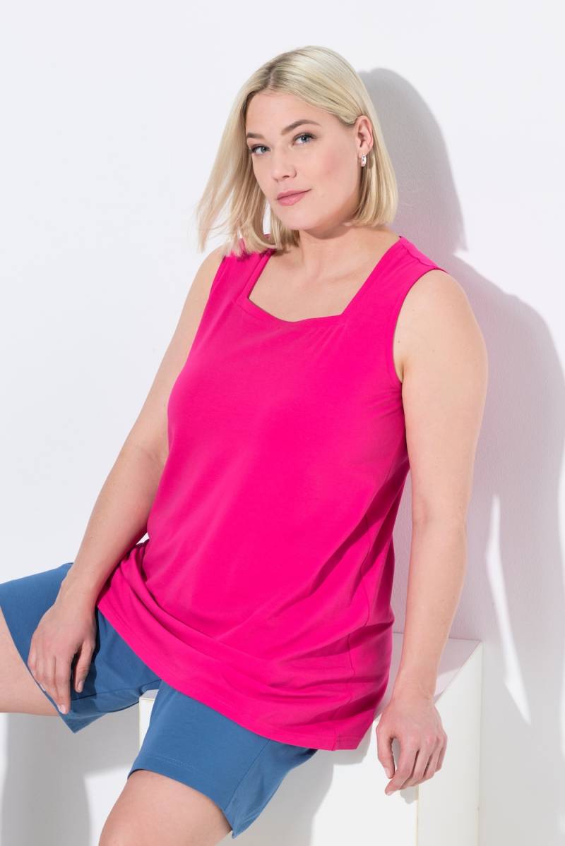 Große Größen Longtop, Damen, rosa, Größe: 62/64, Baumwolle, Ulla Popken Große Größen Longtop, Damen, rosa, Größe: 62/64, Baumwolle, Ulla Popken von Ulla Popken