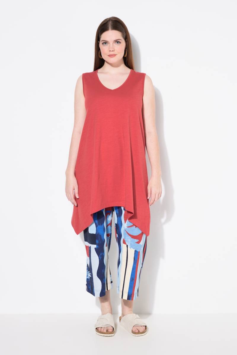 Große Größen Longtop, Damen, rot, Größe: 42/44, Baumwolle, Ulla Popken von Ulla Popken