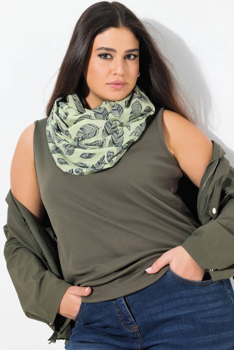 Große Größen Loop, Damen, beige, Größe: One Size, Baumwolle, Ulla Popken von Ulla Popken