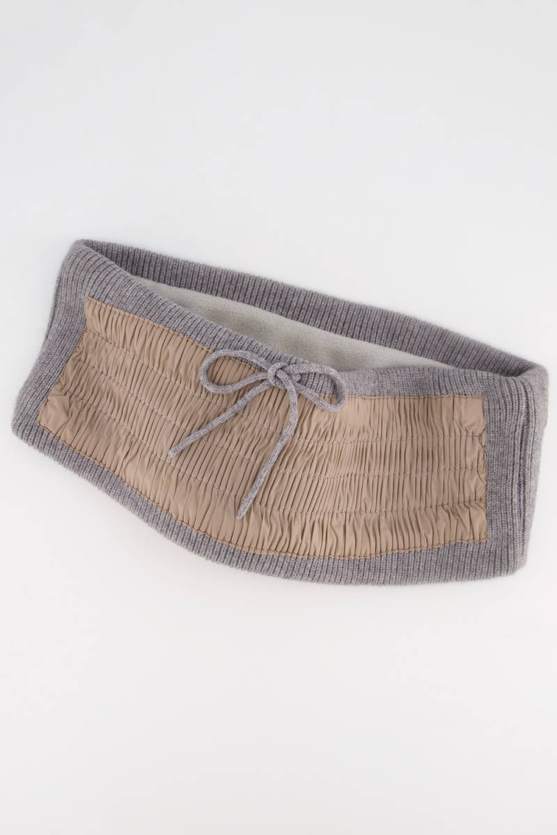 Große Größen Loop, Damen, beige, Größe: One Size, Polyester/Synthetische Fasern/Viskose, Ulla Popken von Ulla Popken