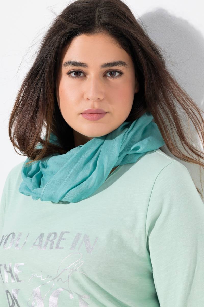 Große Größen Loop, Damen, türkis, Größe: One Size, Viskose, Ulla Popken von Ulla Popken