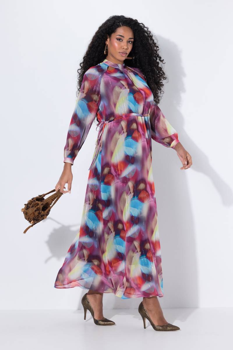 Große Größen Maxi-Abendkleid, Damen, schwarz, Größe: 44, Polyester, Ulla Popken von Ulla Popken