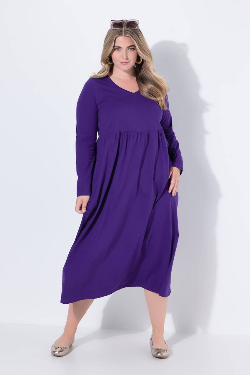 Große Größen Maxikleid, Damen, lila, Größe: 50/52, Baumwolle, Ulla Popken Große Größen Maxikleid, Damen, lila, Größe: 50/52, Baumwolle, Ulla Popken von Ulla Popken
