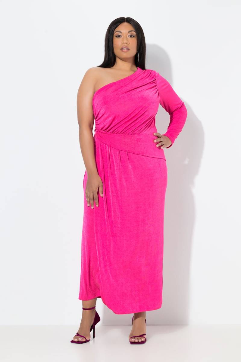 Große Größen Maxikleid, Damen, rosa, Größe: 56, Polyester, Ulla Popken von Ulla Popken