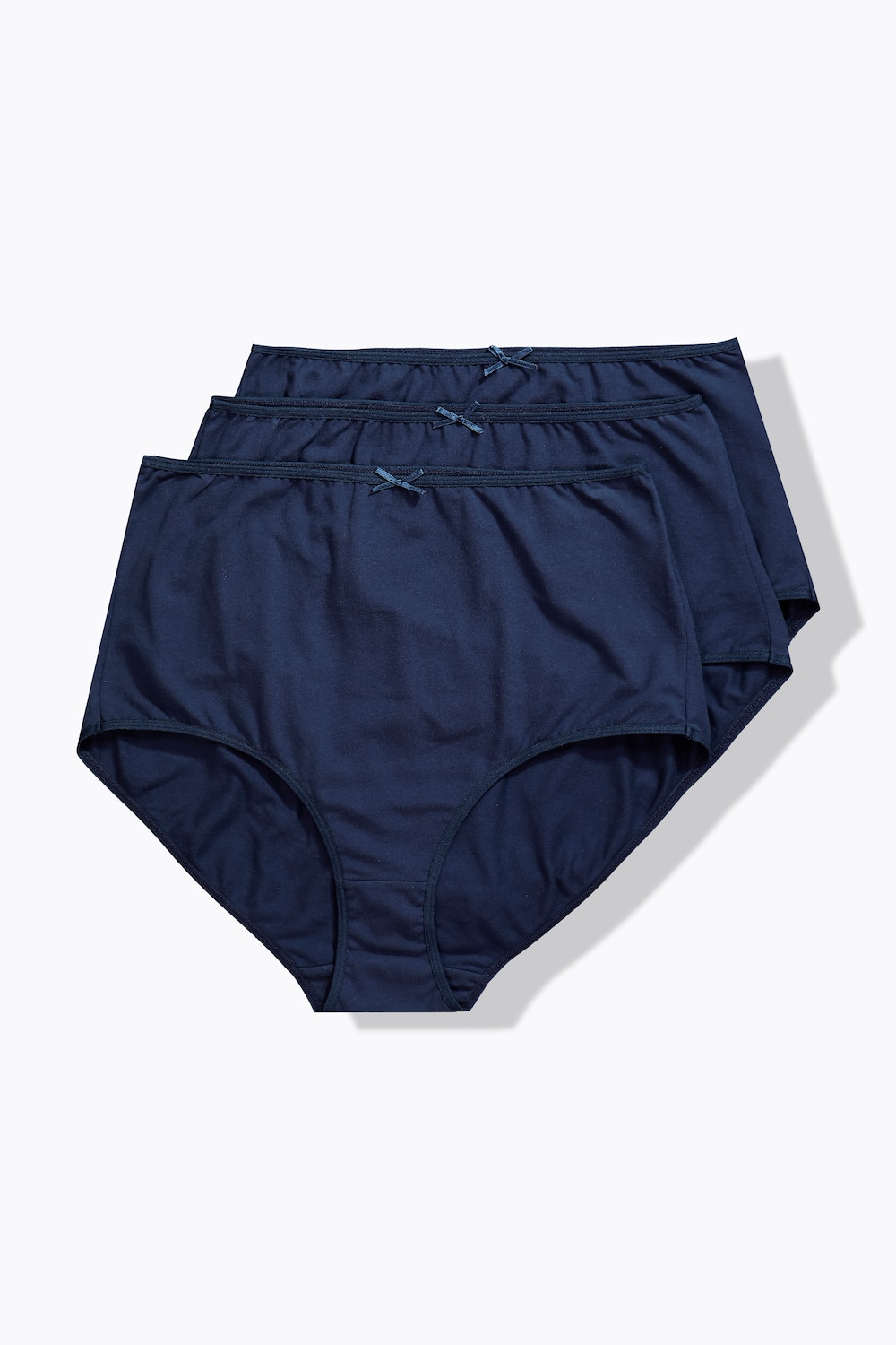 Große Größen Maxislips, Damen, blau, Größe: 42/44, Baumwolle, Ulla Popken von Ulla Popken