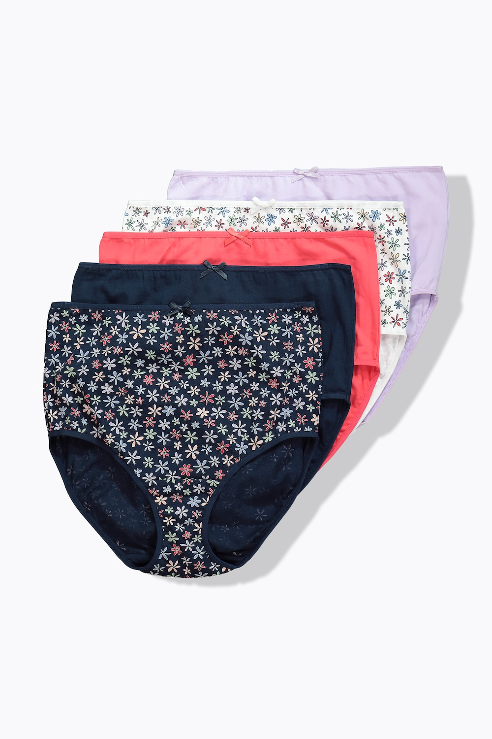 Große Größen Maxislips, Damen, blau, Größe: 50/52, Baumwolle, Ulla Popken von Ulla Popken