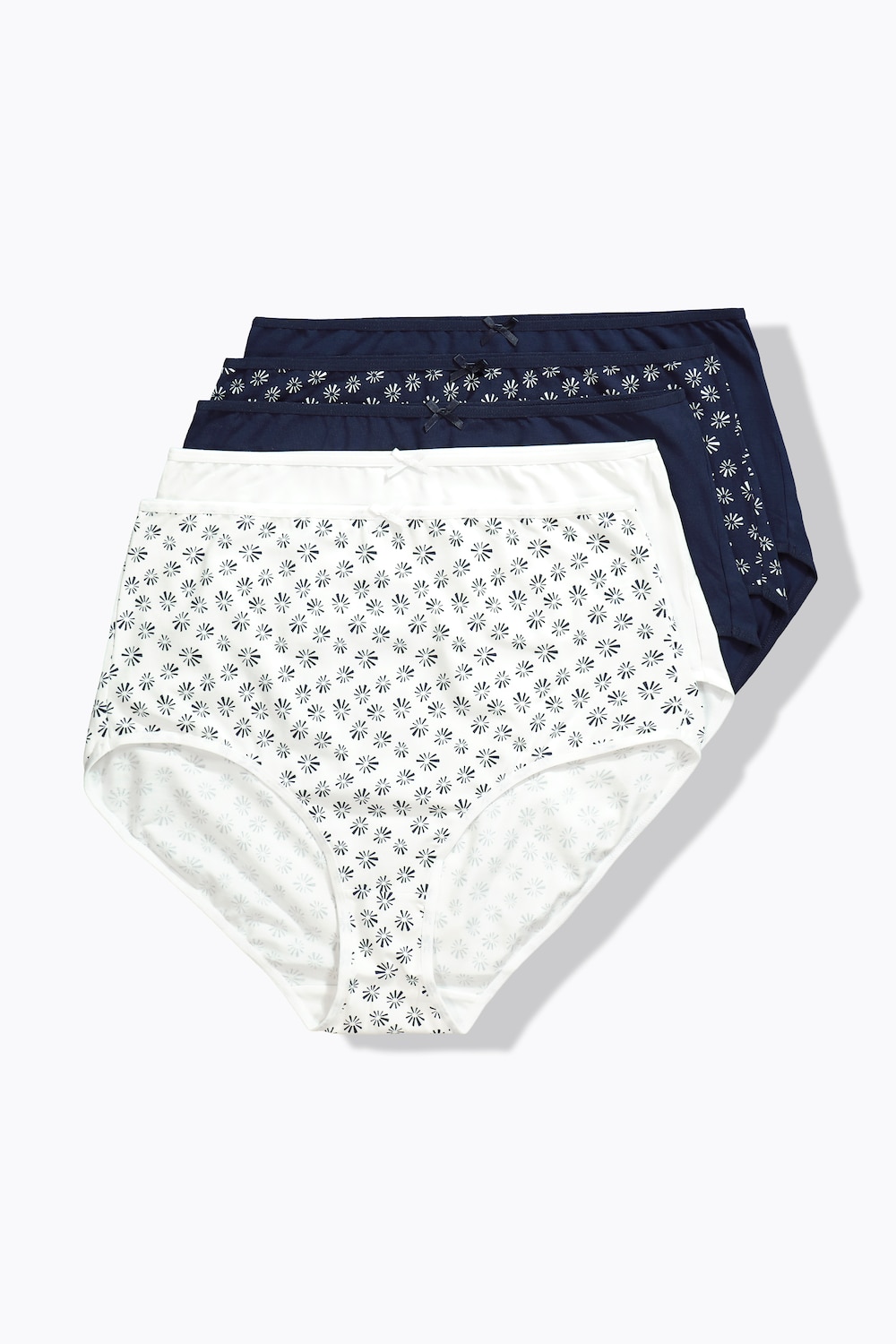 Große Größen Maxislips, Damen, blau, Größe: 66/68, Baumwolle, Ulla Popken von Ulla Popken