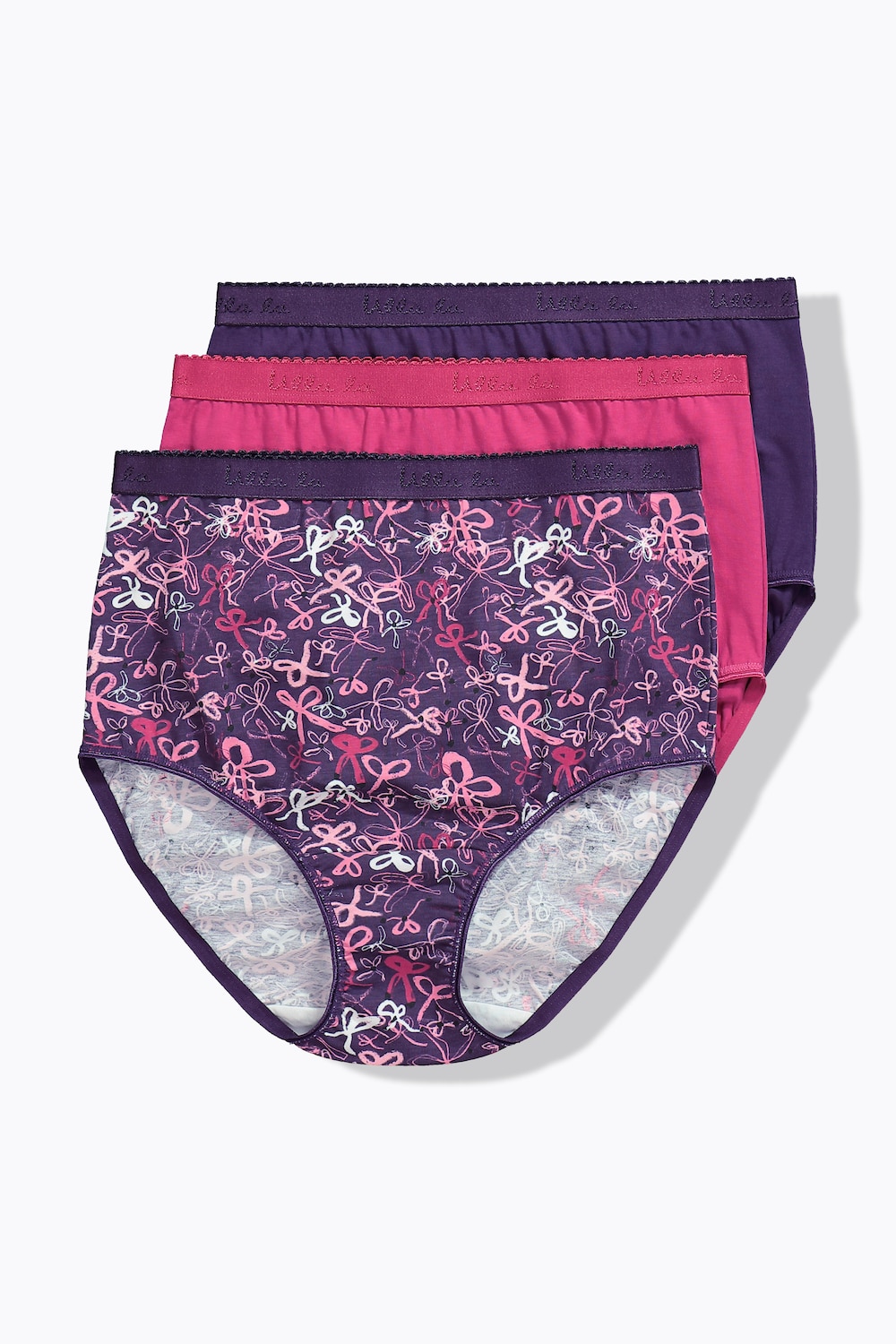 Große Größen Maxislips, Damen, lila, Größe: 58/60, Baumwolle, Ulla Popken von Ulla Popken