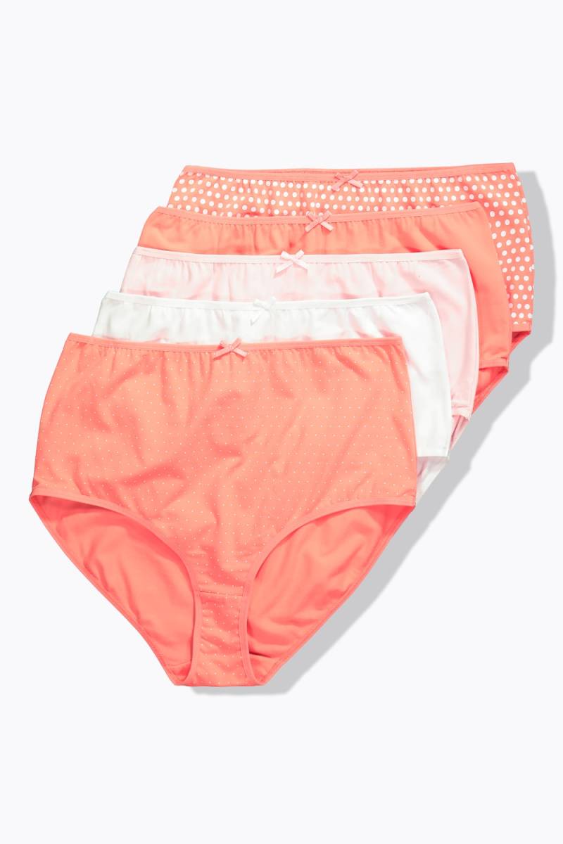 Große Größen Maxislips, Damen, rosa, Größe: 46/48, Baumwolle, Ulla Popken von Ulla Popken