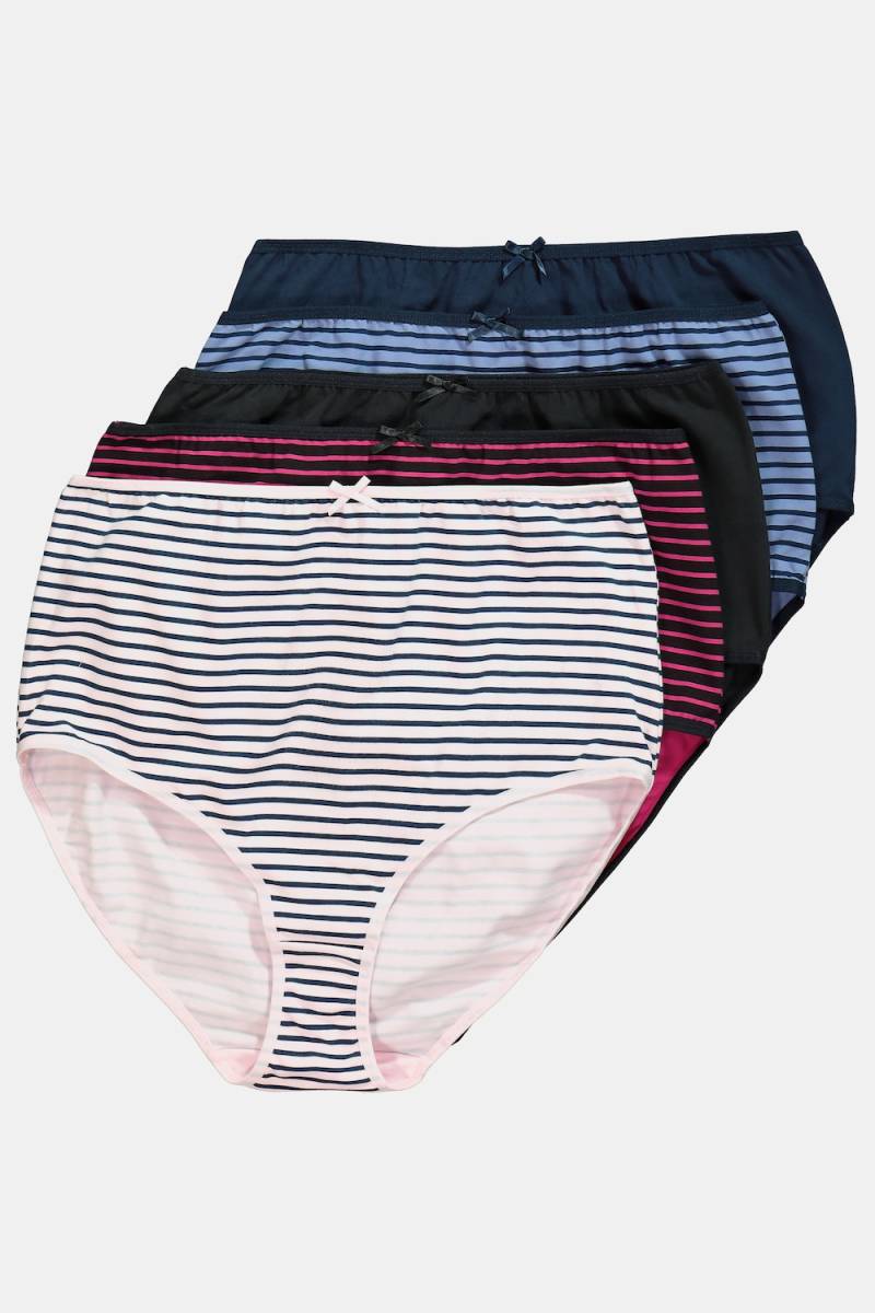 Große Größen Maxislips, Damen, schwarz, Größe: 46/48, Baumwolle, Ulla Popken von Ulla Popken