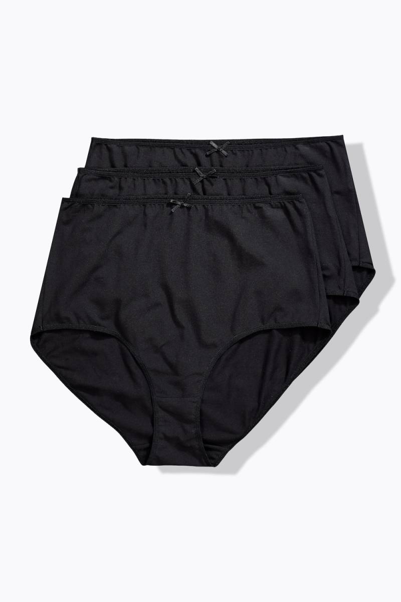 Große Größen Maxislips, Damen, schwarz, Größe: 58/60, Baumwolle, Ulla Popken Große Größen Maxislips, Damen, schwarz, Größe: 58/60, Baumwolle, Ulla Popken von Ulla Popken