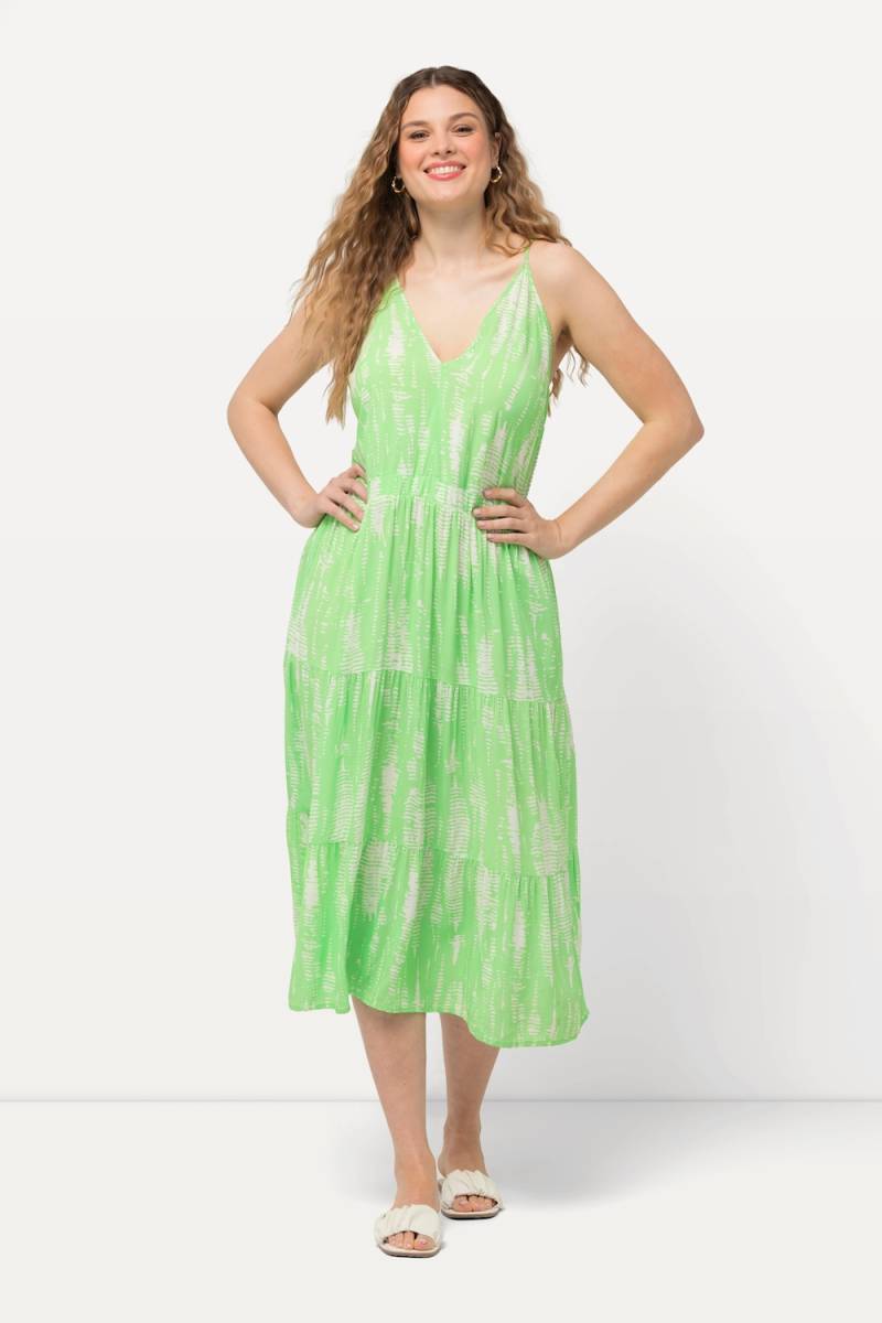 Große Größen Midikleid, Damen, grün, Größe: 42/44, Viskose, Ulla Popken von Ulla Popken