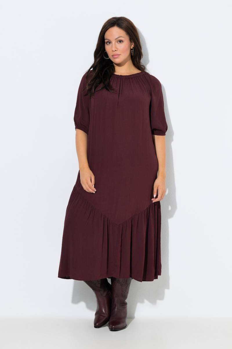 Große Größen Midikleid, Damen, lila, Größe: 42/44, Viskose, Ulla Popken von Ulla Popken