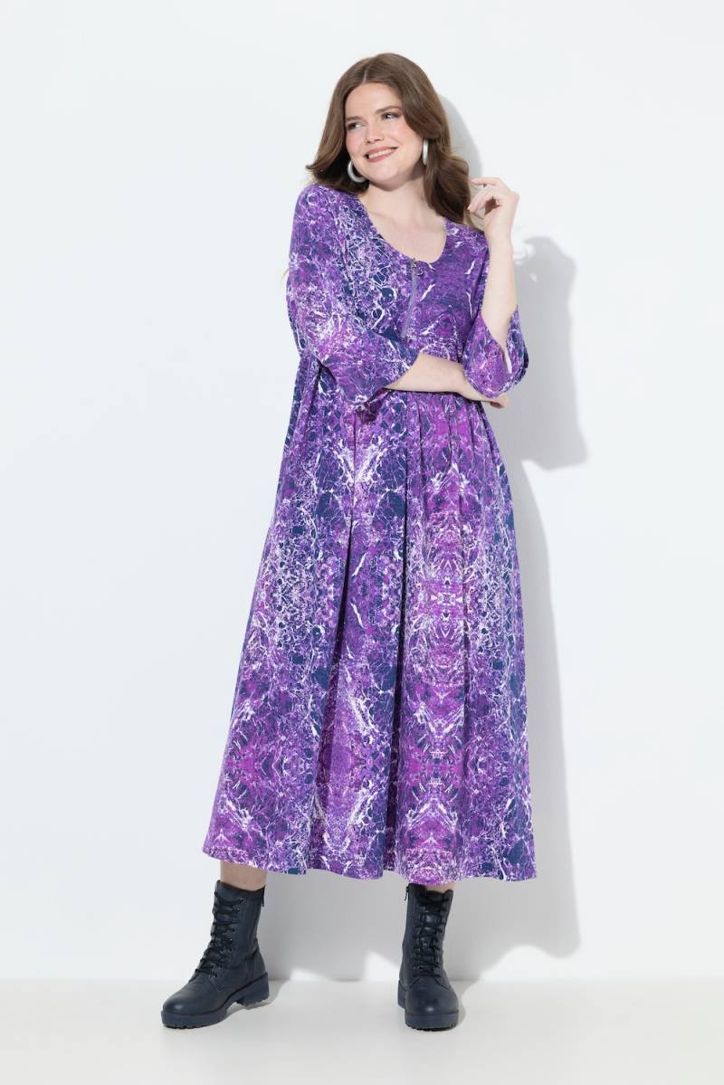 Große Größen Midikleid, Damen, lila, Größe: 50/52, Baumwolle, Ulla Popken Große Größen Midikleid, Damen, lila, Größe: 50/52, Baumwolle, Ulla Popken von Ulla Popken