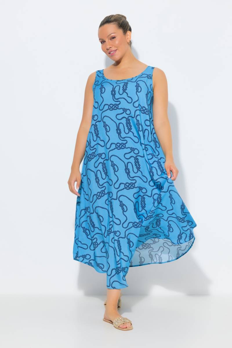 Große Größen Midikleid, Damen, türkis, Größe: 58/60, Viskose, Ulla Popken von Ulla Popken