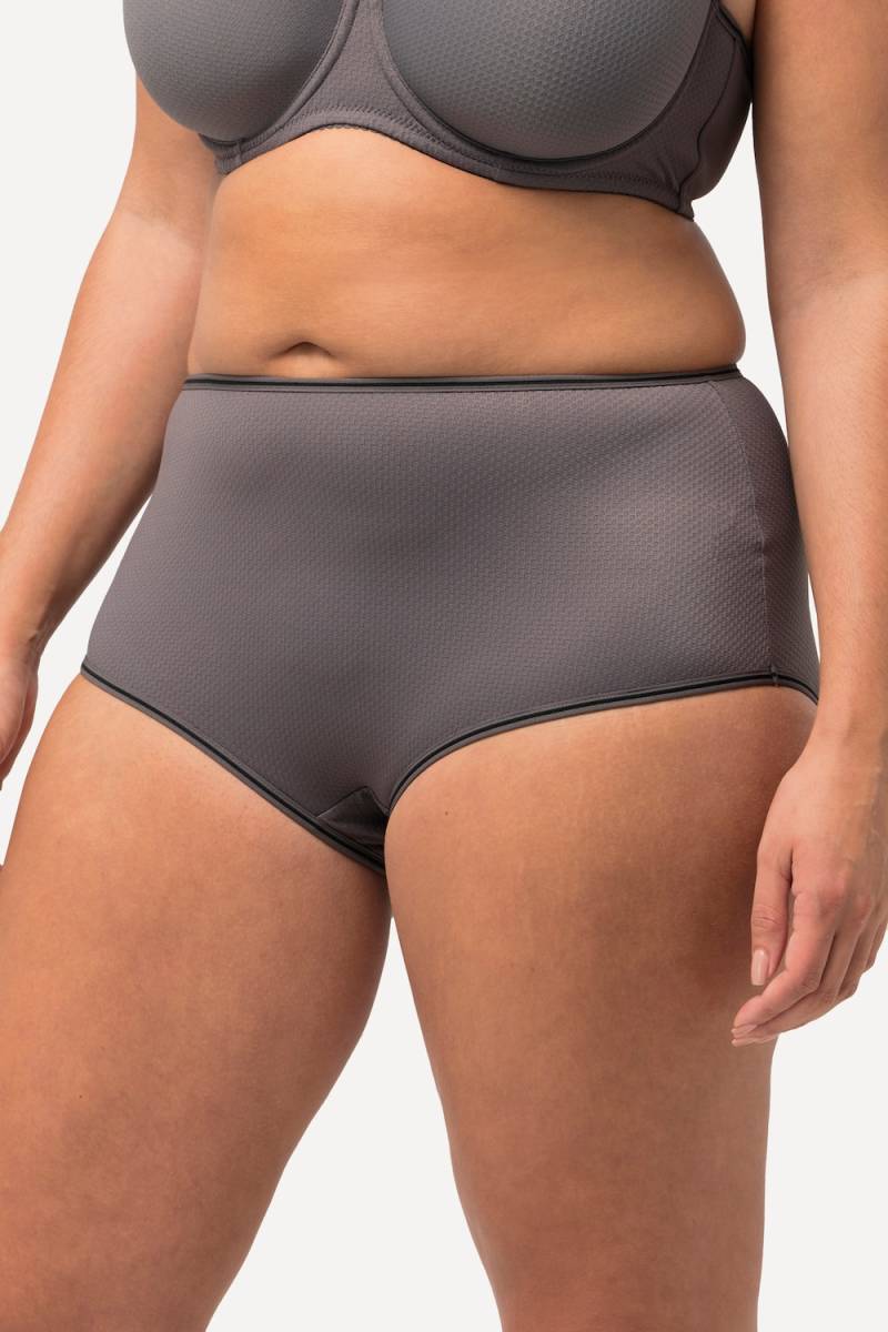 Große Größen Midislip, Damen, braun, Größe: 54/56, Baumwolle/Synthetische Fasern/Elasthan, Ulla Popken Große Größen Midislip, Damen, braun, Größe: 54/56, Baumwolle/Synthetische Fasern/Elasthan, Ulla Popken von Ulla Popken