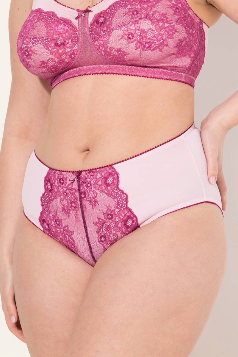 Große Größen Midislip, Damen, rosa, Größe: 50/52, Baumwolle/Synthetische Fasern/Elasthan, Ulla Popken Große Größen Midislip, Damen, rosa, Größe: 50/52, Baumwolle/Synthetische Fasern/Elasthan, Ulla Popken von Ulla Popken