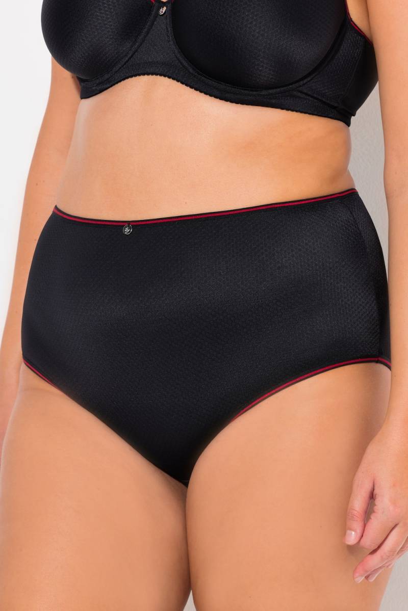 Große Größen Midislip, Damen, schwarz, Größe: 58/60, Baumwolle/Synthetische Fasern/Elasthan, Ulla Popken Große Größen Midislip, Damen, schwarz, Größe: 58/60, Baumwolle/Synthetische Fasern/Elasthan, Ulla Popken von Ulla Popken