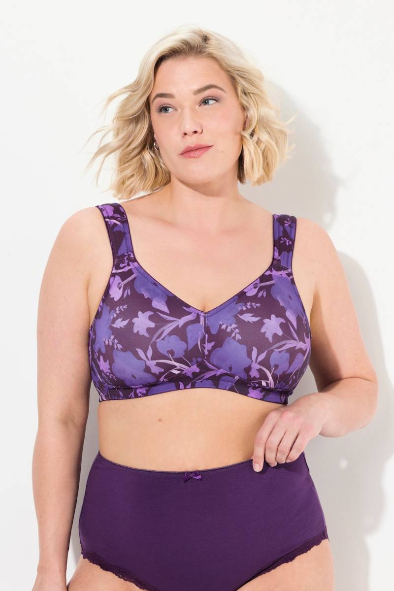 Große Größen Mikrofaser-BH, Damen, lila, Größe: 100D, Synthetische Fasern/Elasthan, Ulla Popken Große Größen Mikrofaser-BH, Damen, lila, Größe: 100D, Synthetische Fasern/Elasthan, Ulla Popken von Ulla Popken
