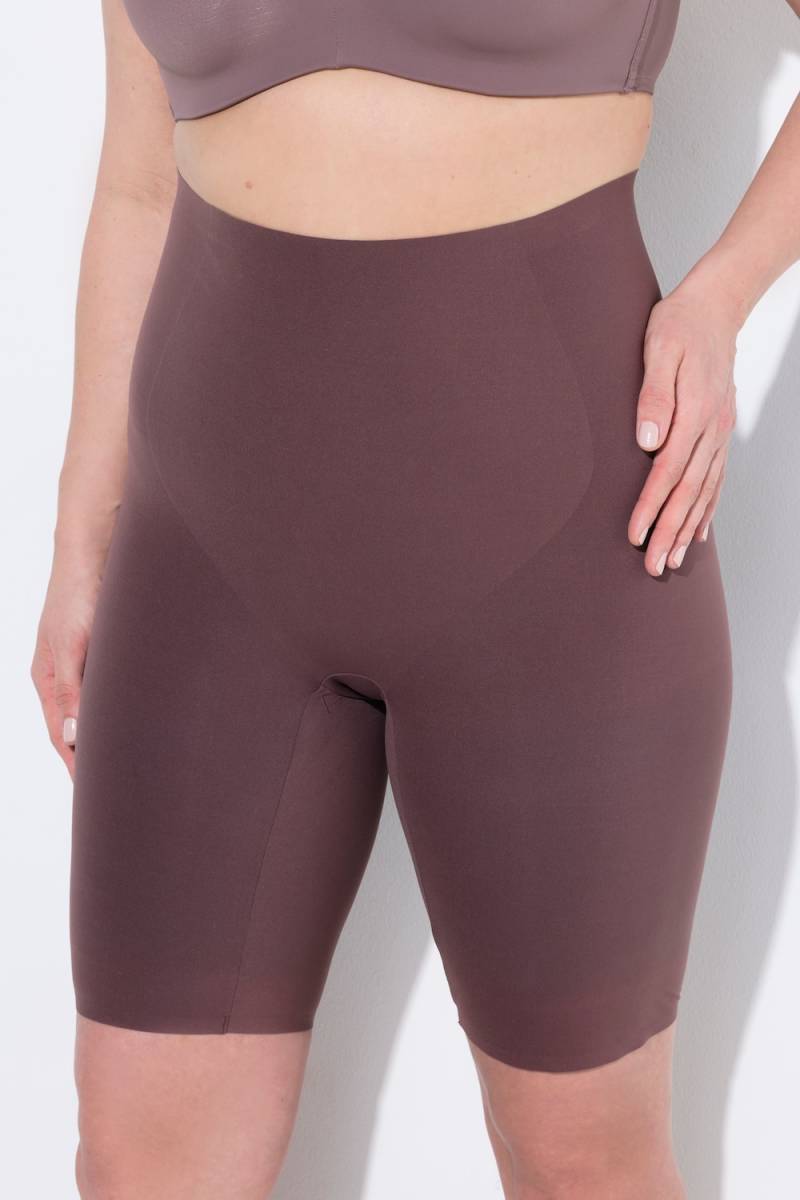 Große Größen Panty, Damen, braun, Größe: 54/56, Synthetische Fasern/Elasthan, Ulla Popken von Ulla Popken