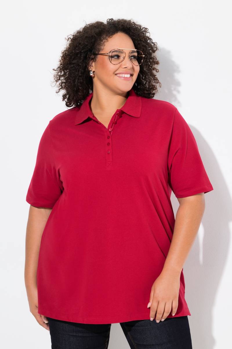 Große Größen Poloshirt, Damen, rot, Größe: 46/48, Baumwolle, Ulla Popken Große Größen Poloshirt, Damen, rot, Größe: 46/48, Baumwolle, Ulla Popken von Ulla Popken