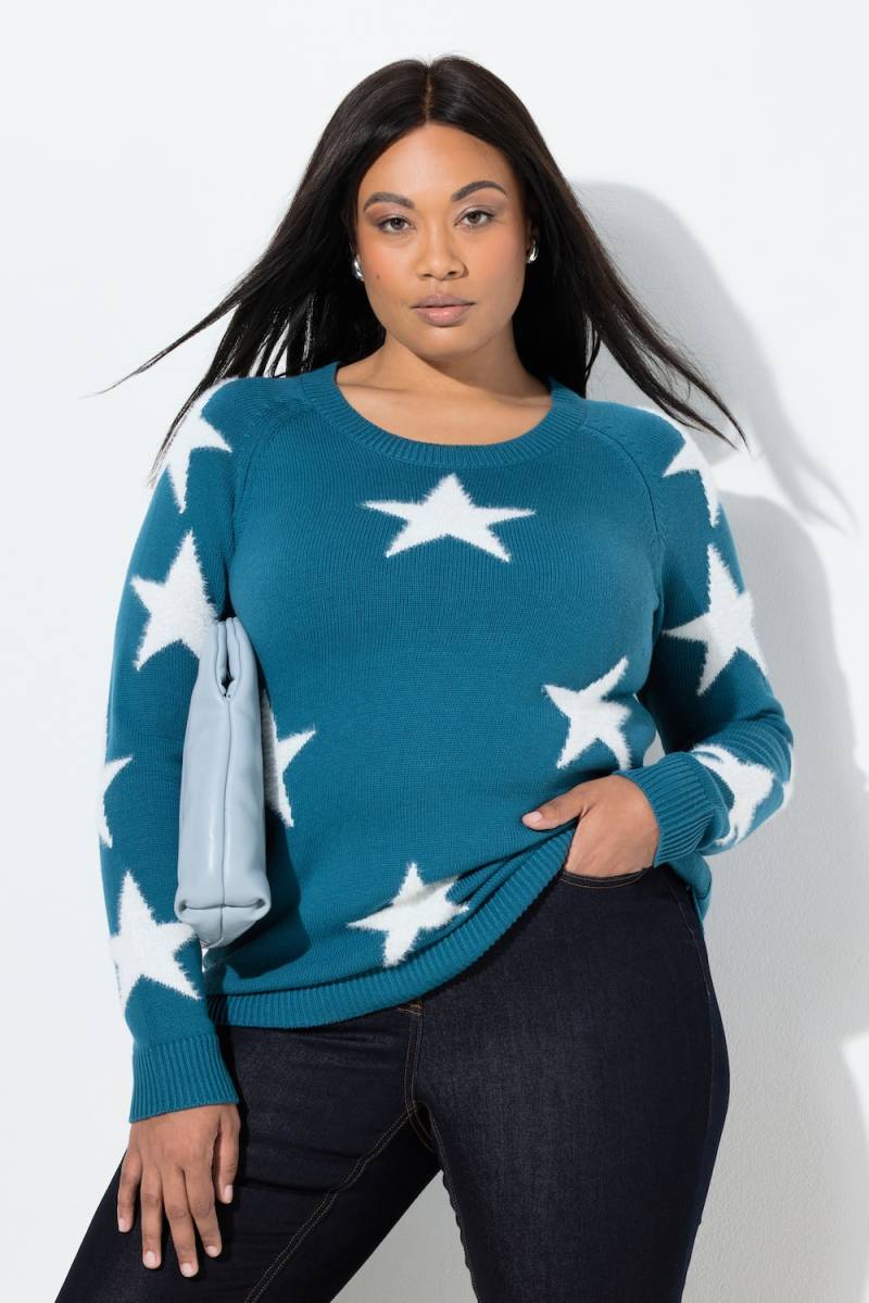 Große Größen Pullover, Damen, blau, Größe: 46/48, Baumwolle/Synthetische Fasern, Ulla Popken Große Größen Pullover, Damen, blau, Größe: 46/48, Baumwolle/Synthetische Fasern, Ulla Popken von Ulla Popken