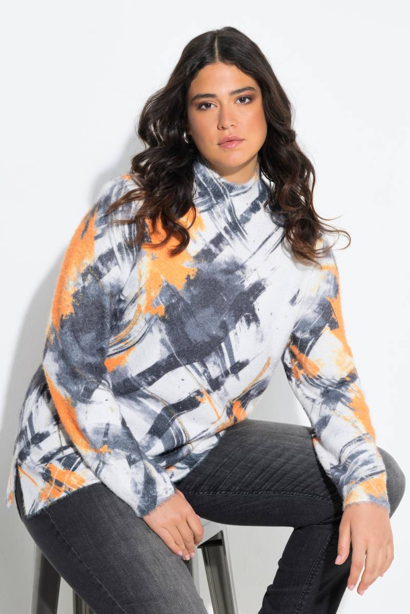 Große Größen Pullover, Damen, grau, Größe: 42/44, Synthetische Fasern, Ulla Popken Große Größen Pullover, Damen, grau, Größe: 42/44, Synthetische Fasern, Ulla Popken von Ulla Popken