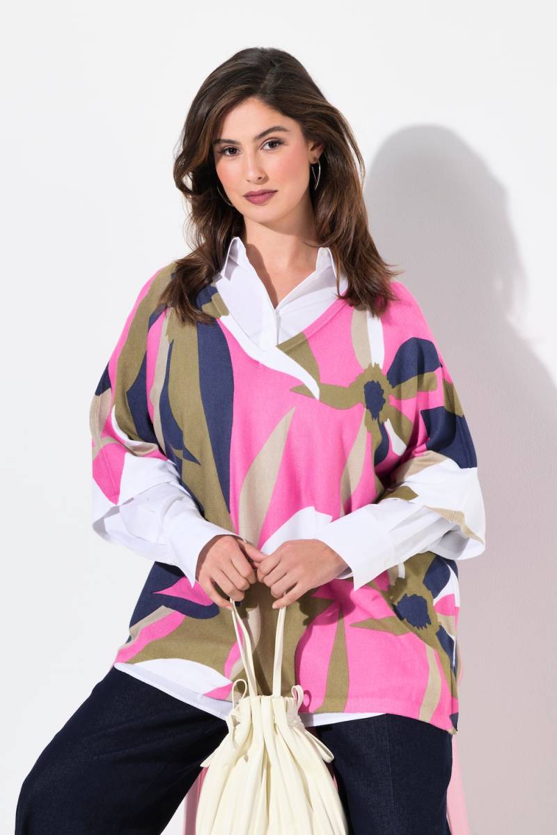 Große Größen Pullover, Damen, grün, Größe: 3=58-64, Viskose/Synthetische Fasern, Ulla Popken Große Größen Pullover, Damen, grün, Größe: 3=58-64, Viskose/Synthetische Fasern, Ulla Popken von Ulla Popken