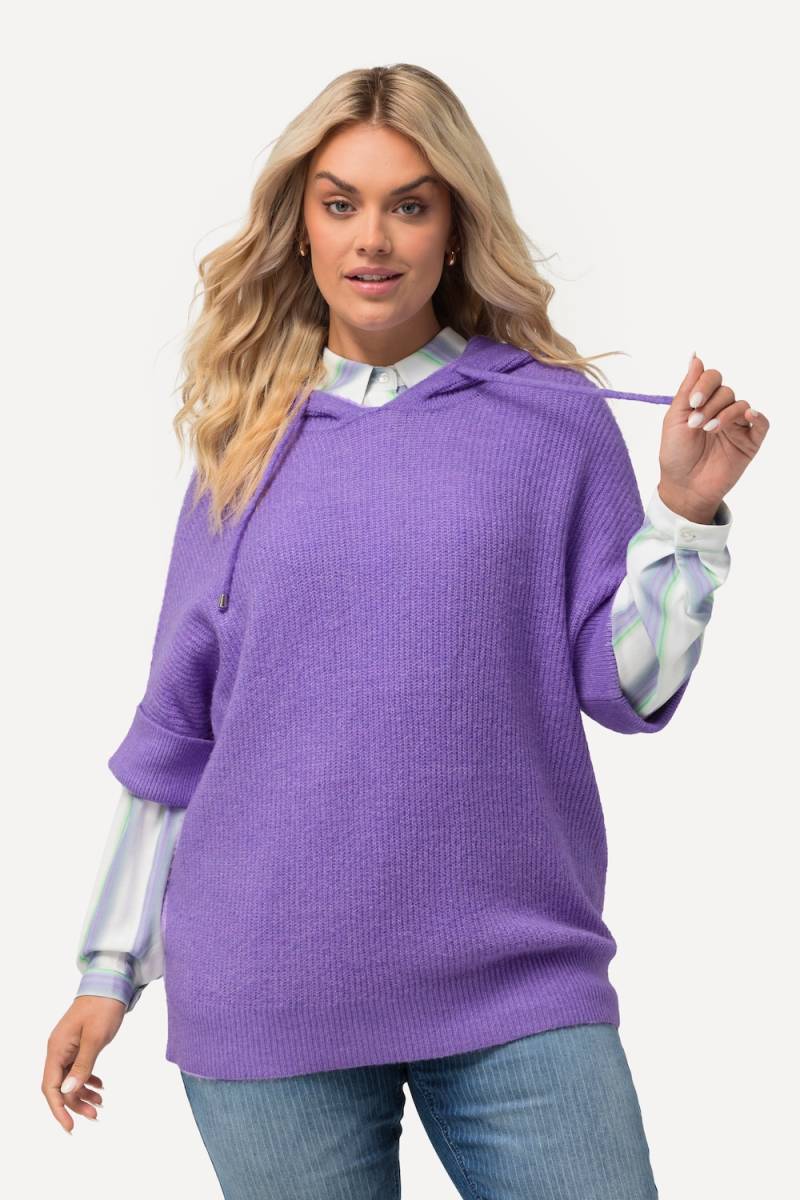 Große Größen Pullover, Damen, lila, Größe: 54/56, Synthetische Fasern/Polyester, Ulla Popken Große Größen Pullover, Damen, lila, Größe: 54/56, Synthetische Fasern/Polyester, Ulla Popken von Ulla Popken