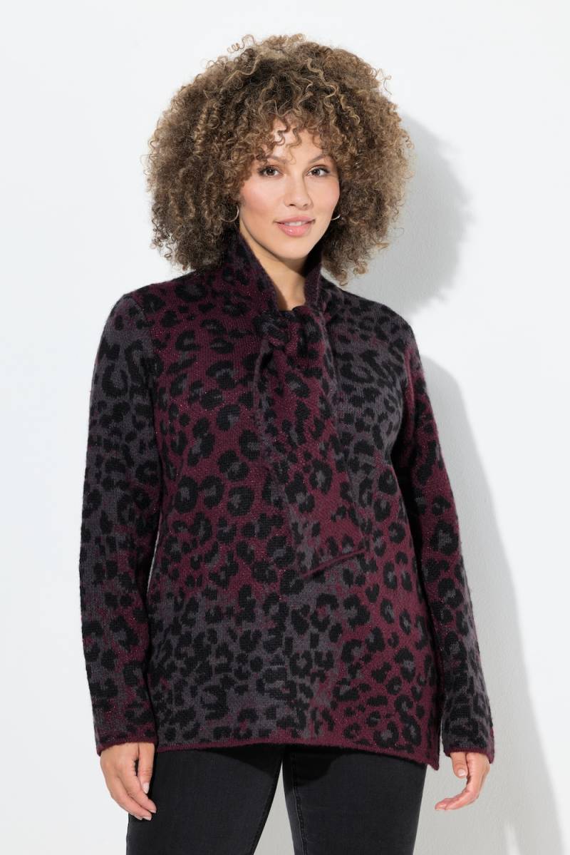 Große Größen Pullover, Damen, rot, Größe: 46/48, Synthetische Fasern/Polyester, Ulla Popken von Ulla Popken