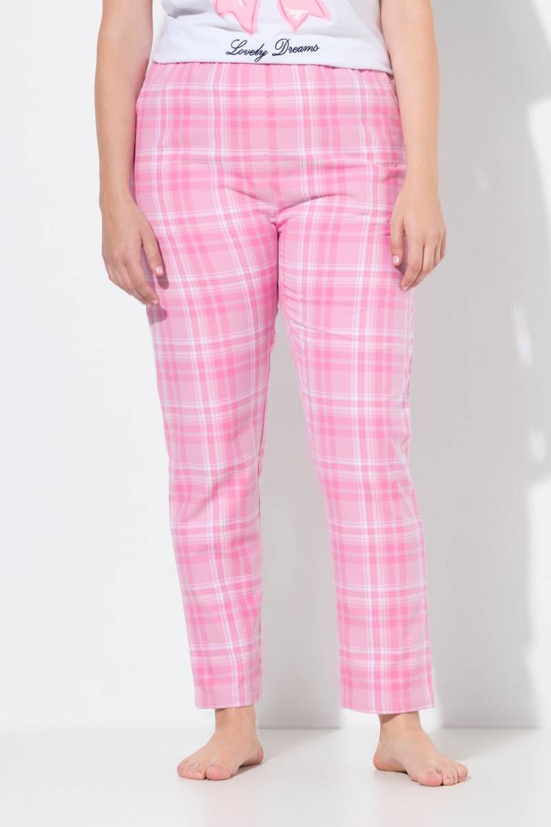Große Größen Pyjamahose, Damen, rosa, Größe: 54/56, Baumwolle, Ulla Popken von Ulla Popken