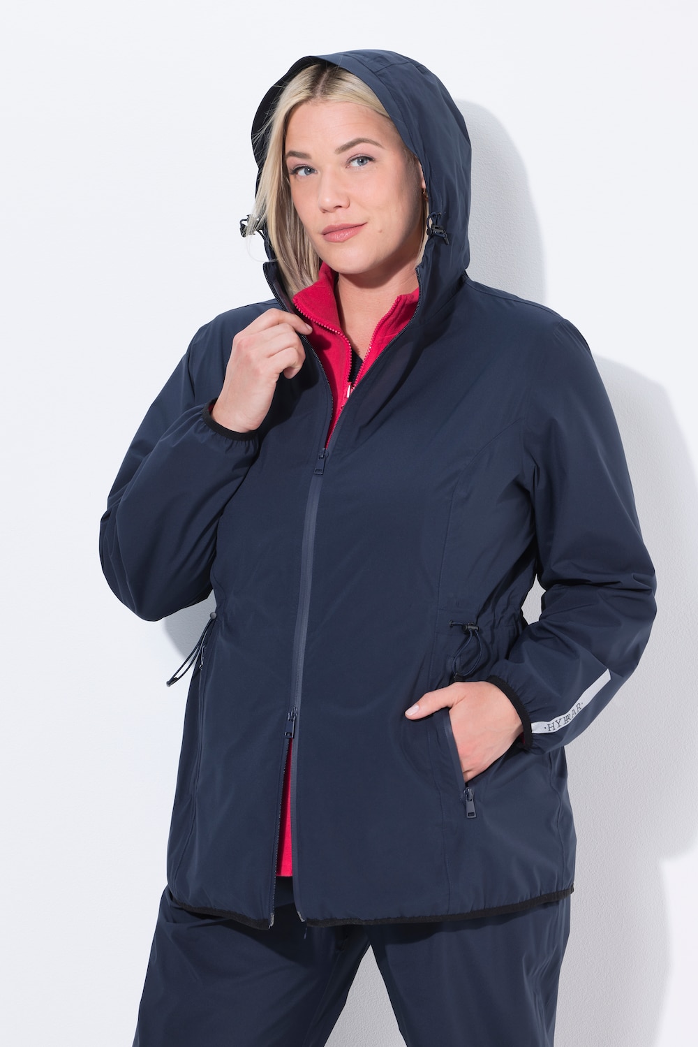 Große Größen Regenjacke, Damen, blau, Größe: 54/56, Polyester, Ulla Popken Große Größen Regenjacke, Damen, blau, Größe: 54/56, Polyester, Ulla Popken von Ulla Popken