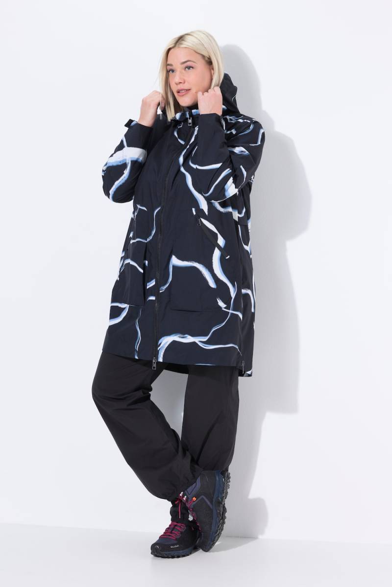 Große Größen Regenmantel, Damen, schwarz, Größe: 58/60, Polyester, Ulla Popken Große Größen Regenmantel, Damen, schwarz, Größe: 58/60, Polyester, Ulla Popken von Ulla Popken