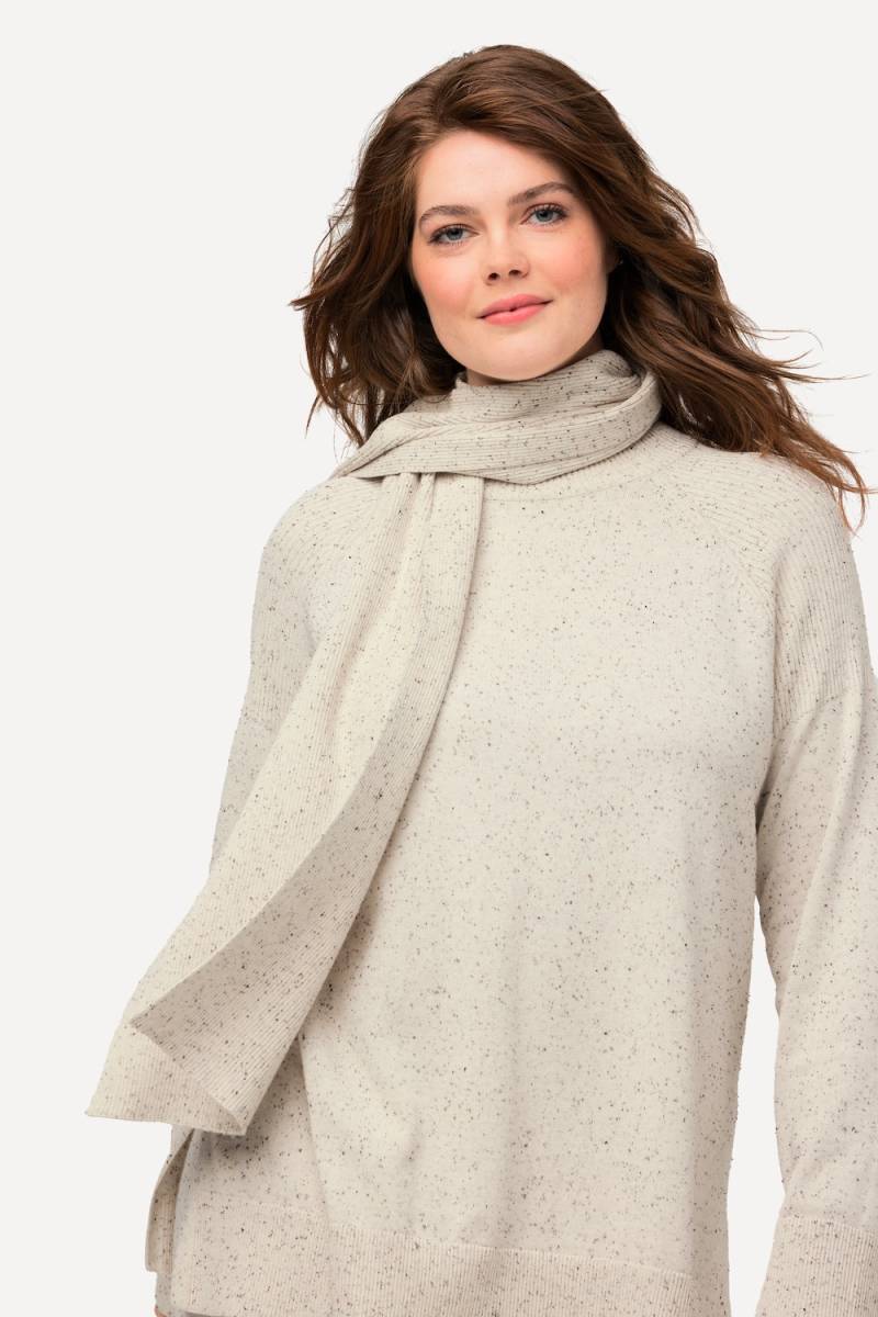 Große Größen Schal, Damen, beige, Größe: One Size, Baumwolle, Ulla Popken von Ulla Popken