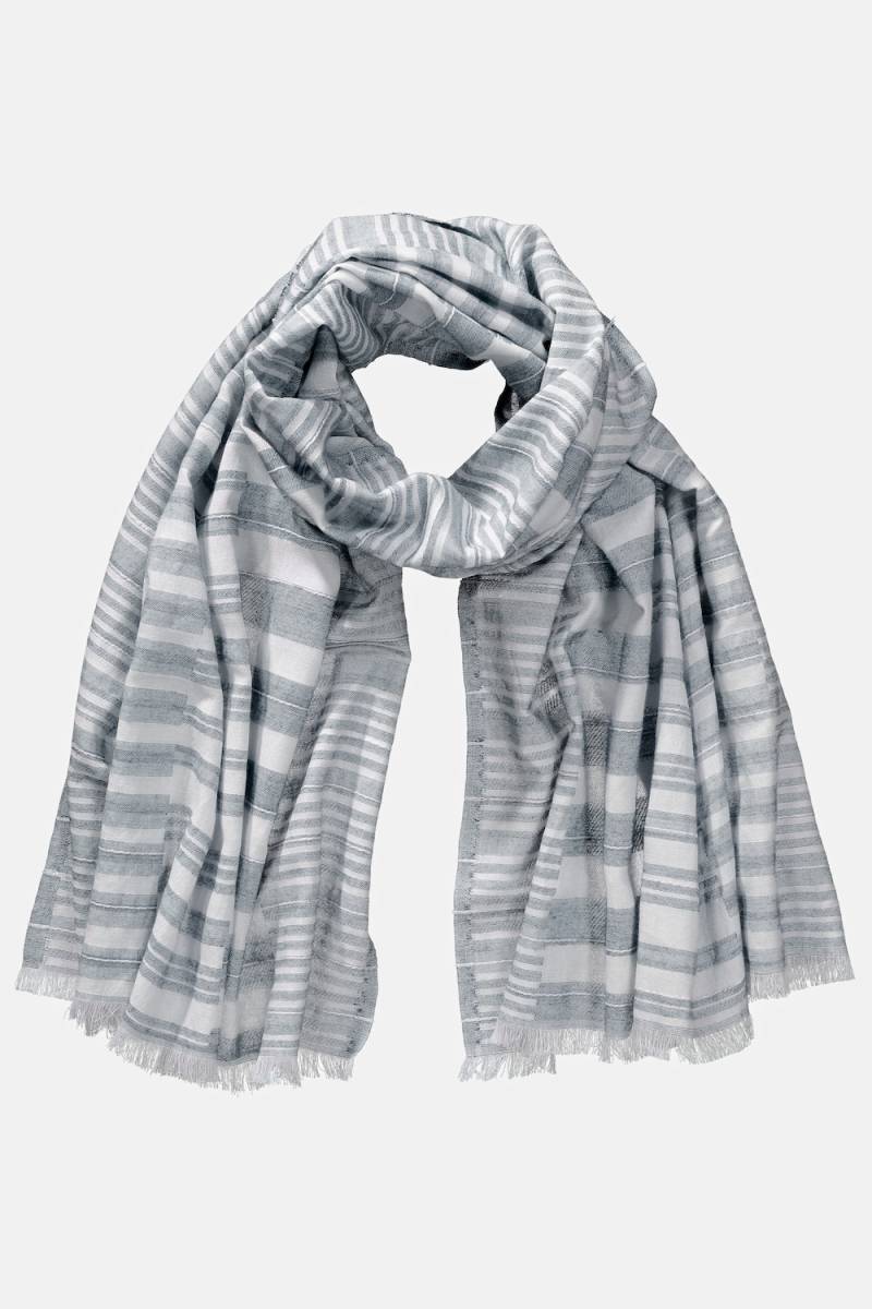 Große Größen Schal, Damen, blau, Größe: One Size, Baumwolle, Ulla Popken Große Größen Schal, Damen, blau, Größe: One Size, Baumwolle, Ulla Popken von Ulla Popken