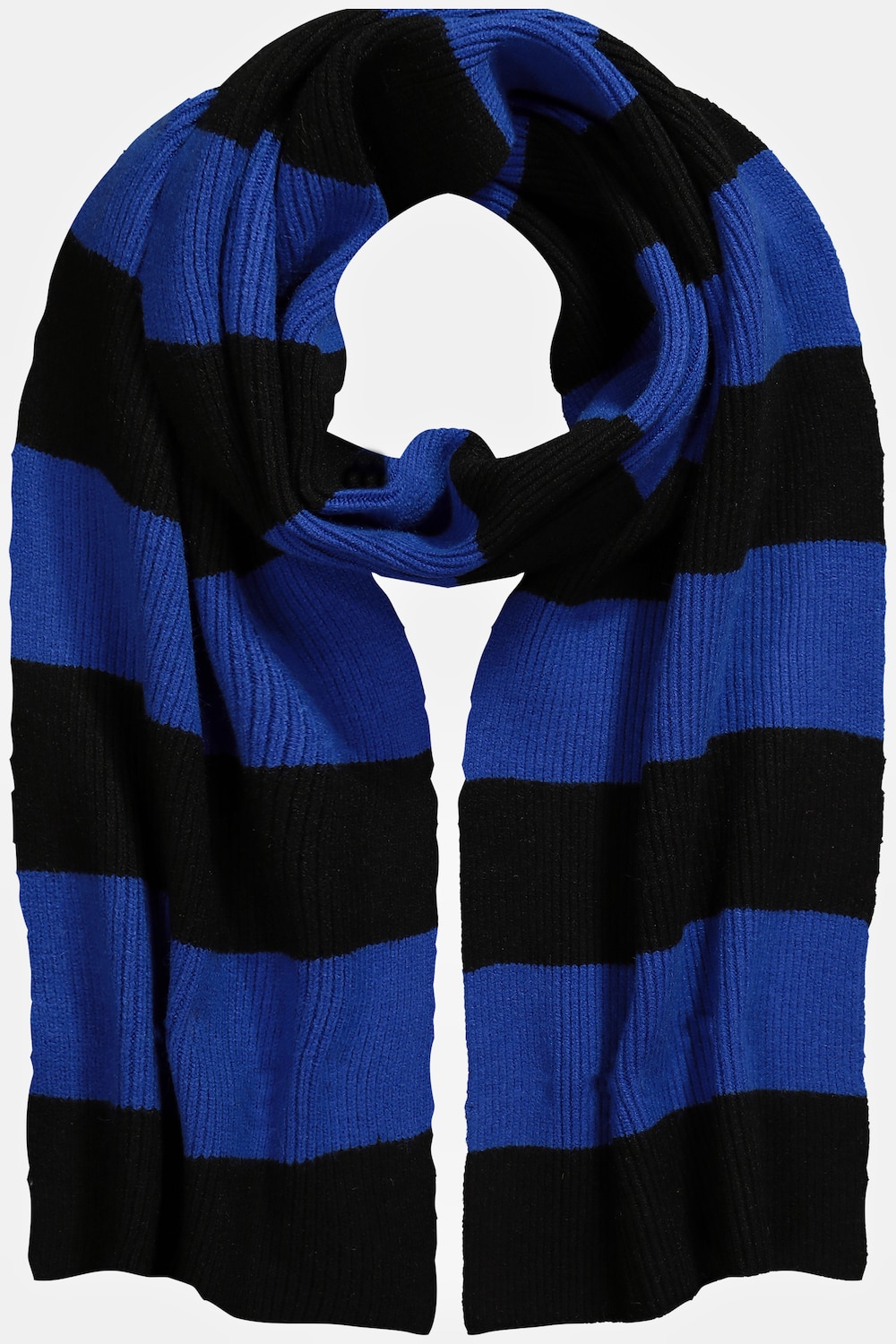 Große Größen Schal, Damen, blau, Größe: One Size, Synthetische Fasern/Polyester, Ulla Popken von Ulla Popken