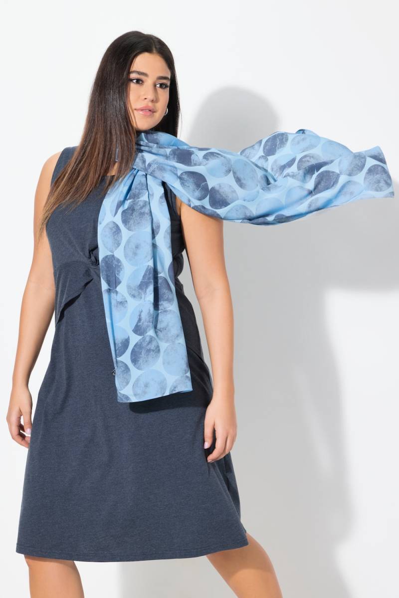 Große Größen Schal, Damen, blau, Größe: One Size, Viskose, Ulla Popken von Ulla Popken