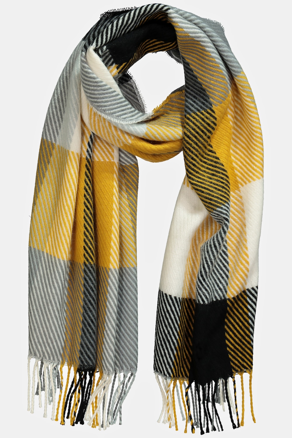 Große Größen Schal, Damen, orange, Größe: One Size, Synthetische Fasern, Ulla Popken von Ulla Popken