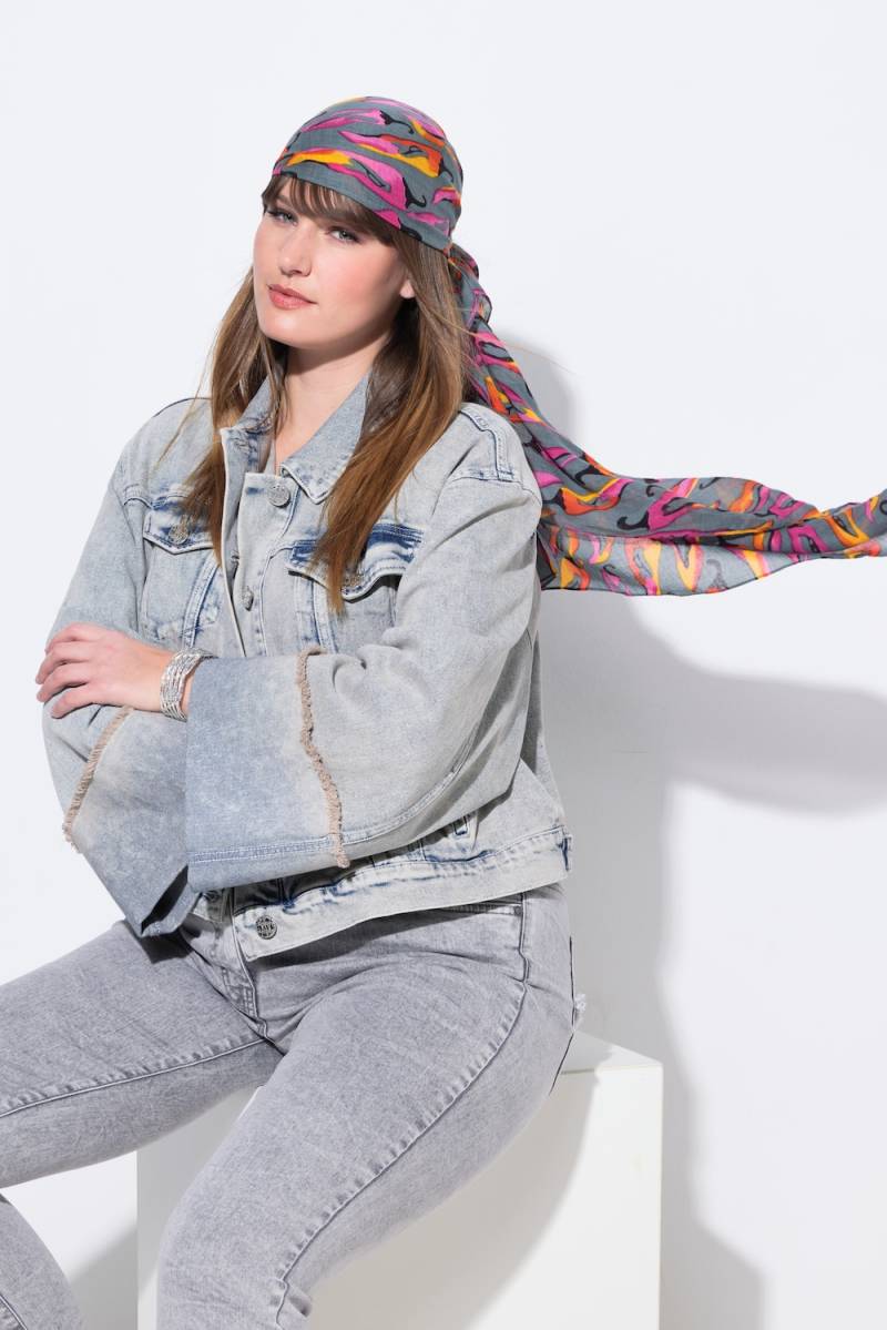 Große Größen Schal, Damen, rosa, Größe: One Size, Viskose, Ulla Popken von Ulla Popken